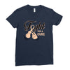Fight For a Cure Uterine Cancer Awareness Ladies Fitted T-Shirt