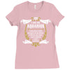 I Am An Aquarius Ladies Fitted T-Shirt
