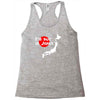 i'm huge in japan Racerback Tank