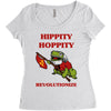 hippity hoppity revolutionize Women's Triblend Scoop T-shirt