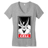cell Women's V-Neck T-Shirt