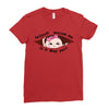 May Peeking Out Asian Baby Girl Ladies Fitted T-Shirt