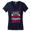 super cool autism mom Women's V-Neck T-Shirt