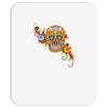 women's sugar skull purple Mousepad