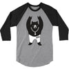 Black Bear Metal 3/4 Sleeve Shirt