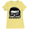 jfk sunglasses Ladies Fitted T-Shirt