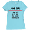 June Girl Ladies Fitted T-Shirt
