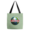 the world is always spinnin Tote Bags