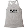 fuck shaving Racerback Tank