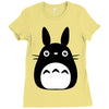 totoro Ladies Fitted T-Shirt