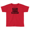 animals are not ingredients Toddler T-shirt