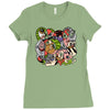 daily drawing Ladies Fitted T-Shirt
