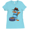 perry agent p Ladies Fitted T-Shirt