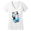 monkey have a shower wet Women's V-Neck T-Shirt