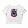 knowledge and power Crop Top