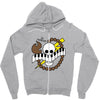 ONE PIECE, STRONG WORLD, KIDS, ADVENTURE, FANTASY, ART,SHAYLENE REYNOL Zipper Hoodie