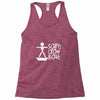 scarecrow boat Racerback Tank
