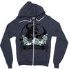 sagittarius rose zodiac Zipper Hoodie