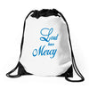 lord have mercy Drawstring Bags