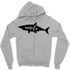 Uncle Shark Zipper Hoodie