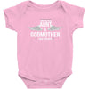 i have two titles aunt and godmother Baby Bodysuit