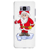 father christmas ringing xmas bells santa Samsung Galaxy S8 Plus
