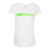 kawasaki team Maternity Scoop Neck T-shirt