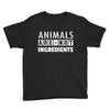 Animals Are Not Ingredients Youth Tee