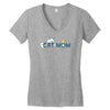cat mom Women's V-Neck T-Shirt