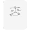 flux capacitor Mousepad