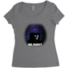 Mr Robot Women's Triblend Scoop T-shirt