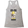 snoring gentleman Racerback Tank