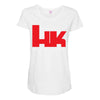 hk heckler and koch Maternity Scoop Neck T-shirt
