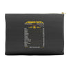 Aquarius Facts Zodiac Accessory Pouches