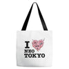 i love neo tokyo Tote Bags