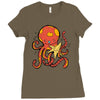 underwater buddies Ladies Fitted T-Shirt