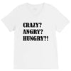 crazy angry hungry V-Neck Tee