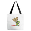 teddy monster Tote Bags