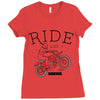 ride and fly high Ladies Fitted T-Shirt