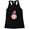 4th of July Peeking Baby Inside Egg Racerback Tank