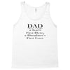 dad a sons first hero Tank Top