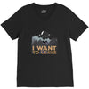 I Want to Leave V-Neck Tee