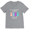 peeps bunnies V-Neck Tee