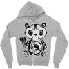 panda (3) Zipper Hoodie