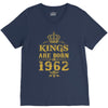 kings are born in 1962 V-Neck Tee