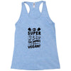 Be A Super Hero For Animals Go Vegan! Racerback Tank
