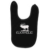 christmas gift elkaholic Baby Bibs