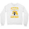 on the 8th day god created the redhead because someone had to have bra Crewneck Sweatshirt