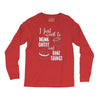 i just want to drink coffee &amp; bake things Long Sleeve Shirts