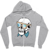 skull holiday Zipper Hoodie